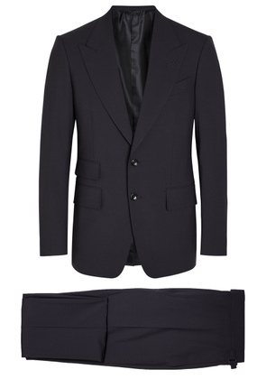 Tom Ford Bistretch Shelton Wool-blend Evening Suit - Navy - 48 (IT48 / M)