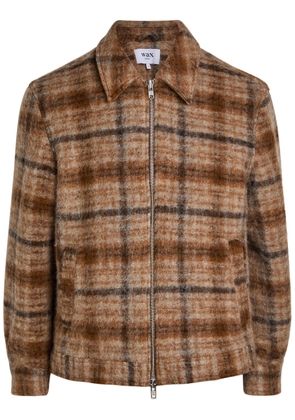 Wax London Heath Checked Wool-blend Jacket - Multicoloured 1 - Xxl