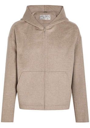Acne Studios Doveria Hooded Wool and Cashmere-blend Jumper - Ecru - 46 (IT46 / S)
