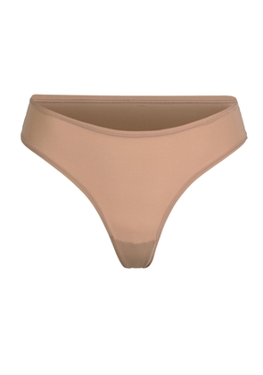 Skims Stretch-jersey Thong - Light Brown - L (UK16-18)