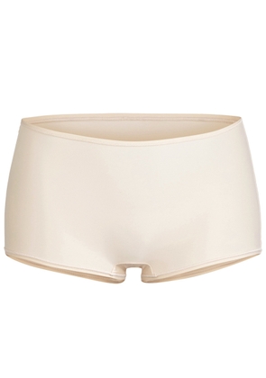 Skims Stretch-jersey boy Shorts - Cream - Xxl (UK22-24)