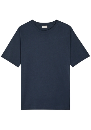 Dries Van Noten Hertz Cotton T-shirt - Navy - S