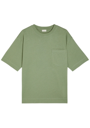 Dries Van Noten Heso Cotton T-shirt - Sage - S