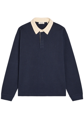 Frame Cotton Rugby top - Navy - S