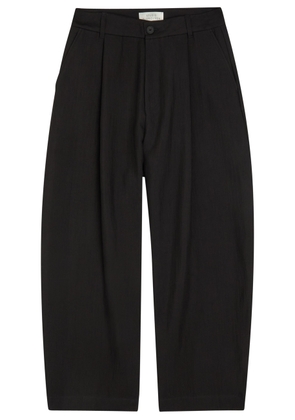 Studio Nicholson Ellis Barrel-leg Carpenter Trousers - Black - S