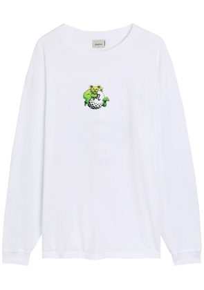 Malbon Grateful Dead Printed Cotton T-shirt - White - XL