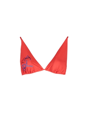 Karl Lagerfeld Red Elastane Swimwear - XS