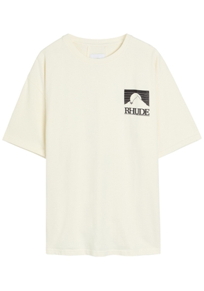 Rhude Moonlight Pack Printed Cotton T-shirt - White - L