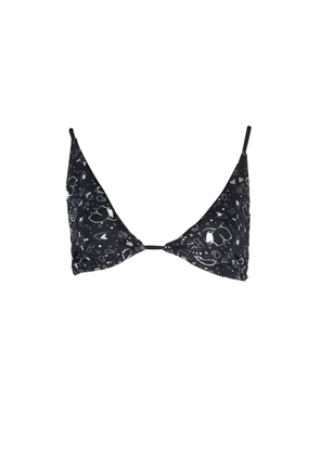 Karl Lagerfeld Black Elastane Swimwear - XS