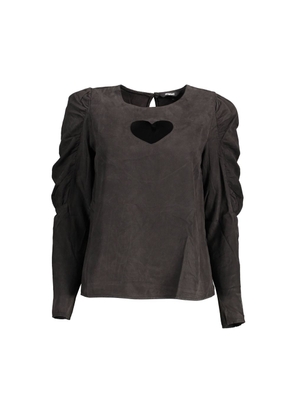 Desigual Black Lyocell Shirt - S