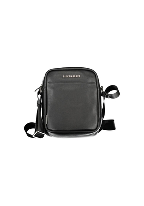 Black Polyethylene Shoulder Bag