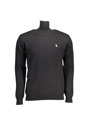 Black Cotton Sweater - XL