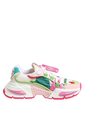 Multicolor Leather Airmaster Low Top Sneaker Shoes - EU35/US4.5