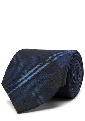 Polo Ralph Lauren Checked Wool tie - Navy - One Size