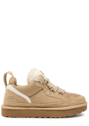 Ugg Lowmel Panelled Suede Sneakers - Beige - 4 (IT37/ UK4)