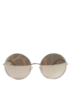 Dolce & Gabbana DG2215K Silver Metal Round Shades Eyewear Sunglasses