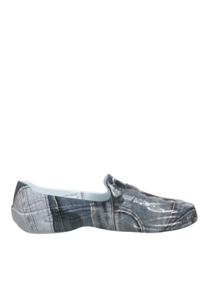 Dolce & Gabbana Multicolor Rubber Men Low Top Sneakers Shoes - EU44/US11