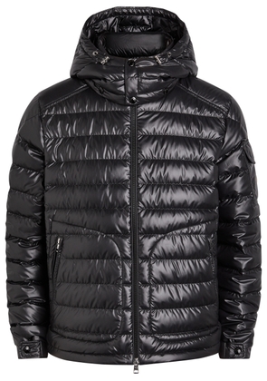 Moncler Lauros Detachable-hood Padded Shell Jacket - Black - 4 (UK42 / XL)