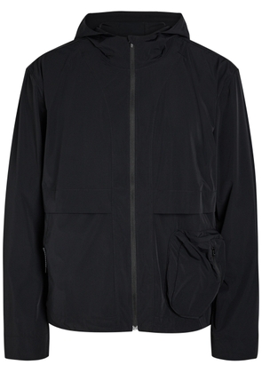 Literary Sport Ashbury Hooded Stretch-nylon run Jacket - Black - L