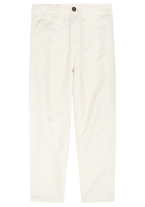 Brunello Cucinelli Relaxed Linen and Cotton-blend Trousers - Off White - 52 (IT52 / XL)