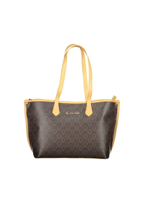 Brown Polyethylene Handbag