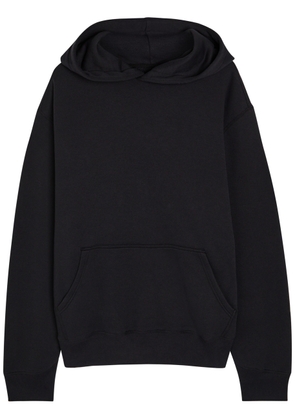Literary Sport Conrad Hooded Cotton Sweatshirt - Black - L
