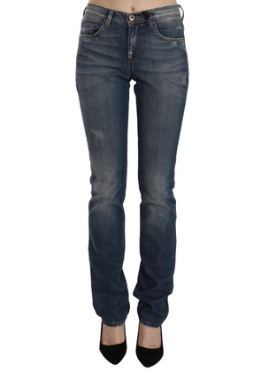 Ermanno Scervino Blue Washed Boot Cut Casual Denim Pants Jeans - W26
