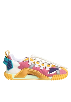 Dolce & Gabbana Multicolor Nylon NS1 Low Top Sneakers Shoes - EU36.5/US6