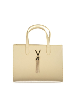 Beige Polyethylene Handbag