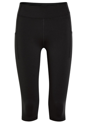 Literary Sport Lena Stretch-jersey Capri Leggings - Black - M (UK12 / M)