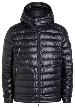Moncler Lauros Detachable-hood Padded Shell Jacket - Navy - 2 (UK38 / M)