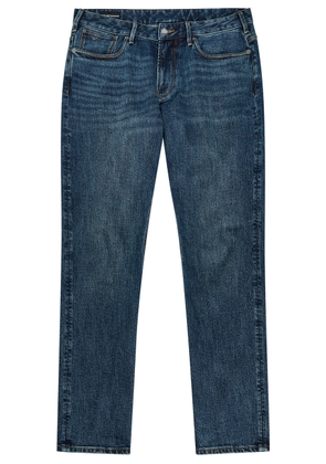 Emporio Armani J06 Slim-leg Jeans - Blue - 32 (W32 / M)