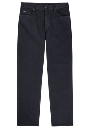 Emporio Armani J76 Straight-leg Jeans - Black - 34 (W34 / L)