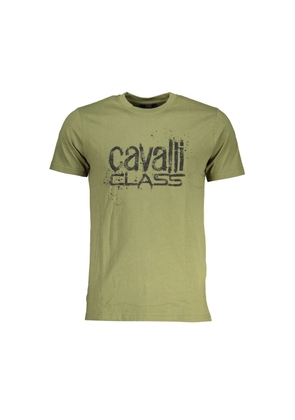 Green Cotton T-Shirt - XL
