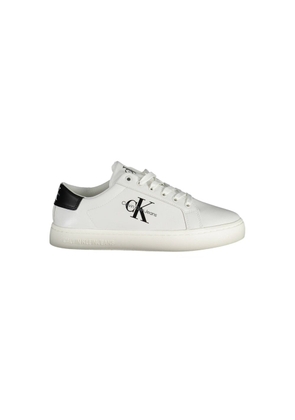 White Polyester Sneaker - EU37/US7