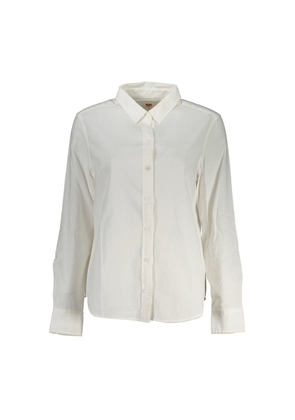 Levi's White Cotton Shirt - XS