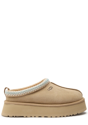 Ugg Tazz II Suede Platform Mules - Beige - 4 (IT37/ UK4)