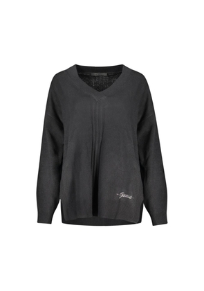 Black Cotton Sweater - S