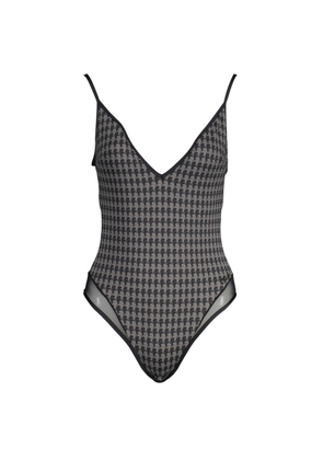 Karl Lagerfeld Black Elastane Swimwear - XS