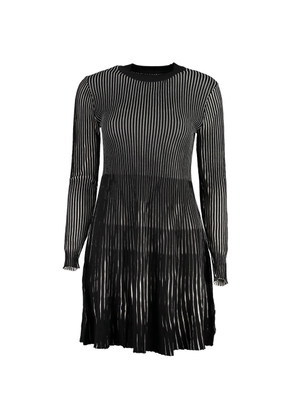 Desigual Black Viscose Dress - XL