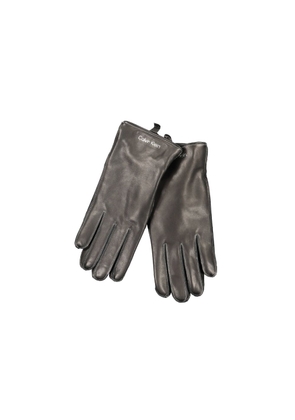 Calvin Klein Black Wool Glove - L