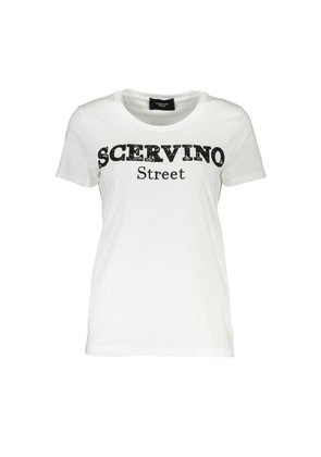 Scervino Street White Cotton T-Shirt - XS