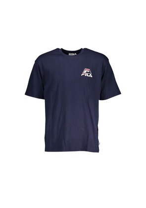 Blue Cotton T-Shirt - S