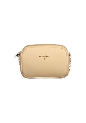 Beige Leather Handbag