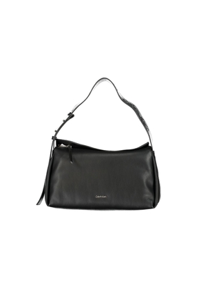 Black Polyester Handbag