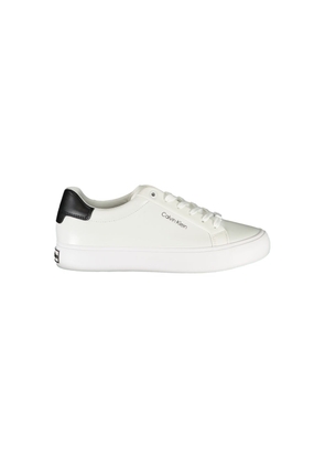 White Polyester Sneaker - EU40/US10