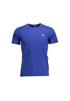 Sergio Tacchini Blue Cotton T-Shirt - XXL