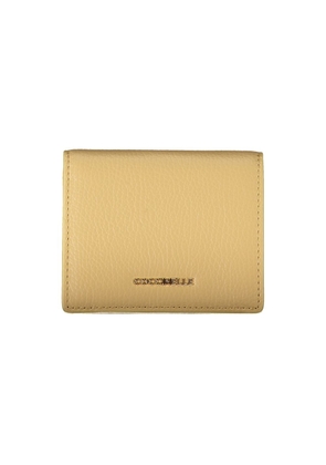 Beige Leather Wallet