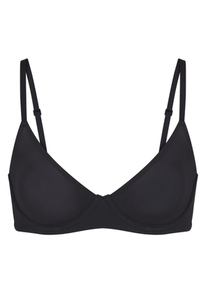 Skims Unlined Stretch-jersey Demi bra - Black - 36C