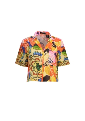 Desigual Yellow Cotton Shirt - S